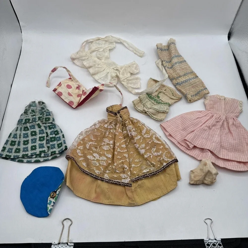Vintage Barbie Clone‎ Mod Clothing Outfits 60s 70s Lot - Needs Love